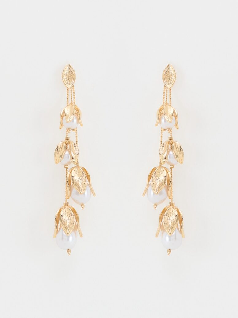 Gold Drop Earrings Reserved | Oxford Street