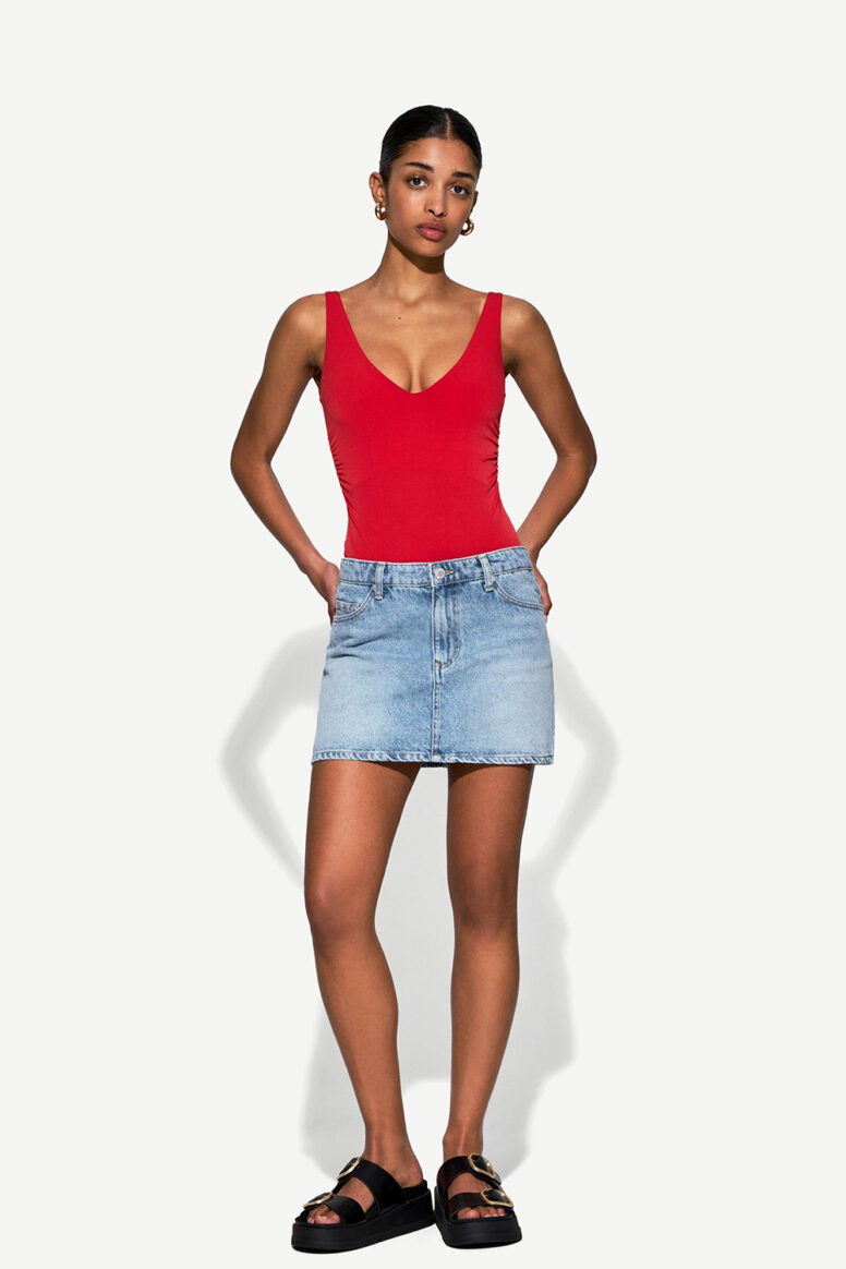 Denim Mini Skirt Festival Dressing | Oxford Street