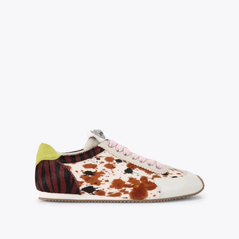 Cow Print Trainers | Oxford Street